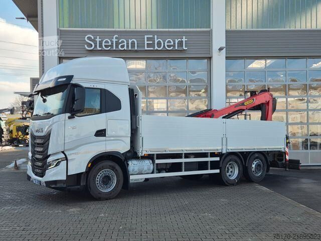 Platformas piekabe Iveco X-Way 530 6x2 Palfinger PK 20.501L TEC3 Navi