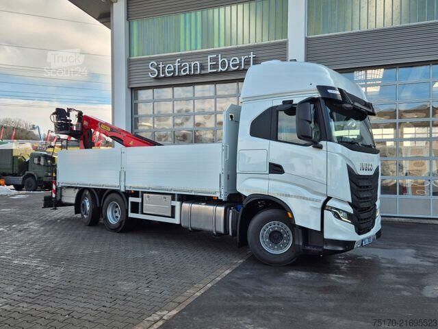 Platformas piekabe Iveco X-Way 530 6x2 Palfinger PK 20.501L TEC3 Navi