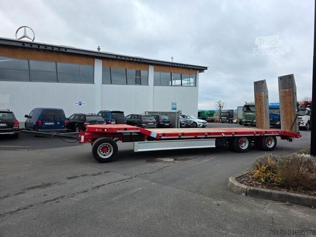 Niska ładowacz Fliegl DTS 300 Rampen BPW auf 3.000mm verbreiterbar