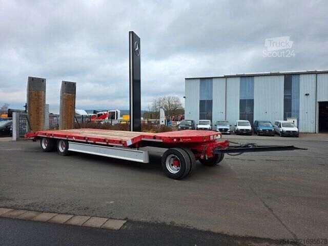 Niska ładowacz Fliegl DTS 300 Rampen BPW auf 3.000mm verbreiterbar