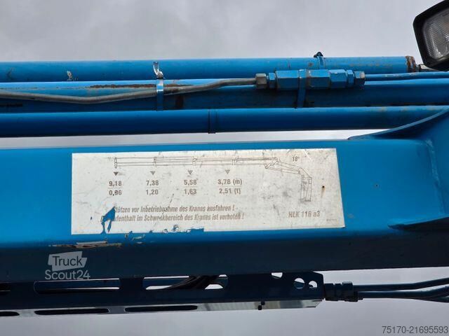 Kipper Mercedes-Benz Arocs 1832 KK 4x2 Kran MKG HLK 116 A3 Funk