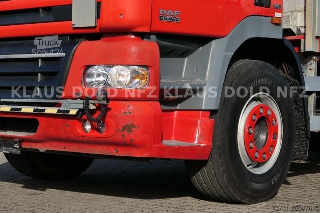 Tovornjak s ploščadjo DAF CF 85.460 6x2 Pritschen Fassi Kran Funk Euro 5