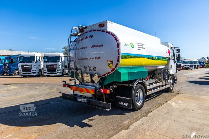 Tankwagen RENAULT MIDLUM 270 DXI +ALU 12.000L/4COMP.