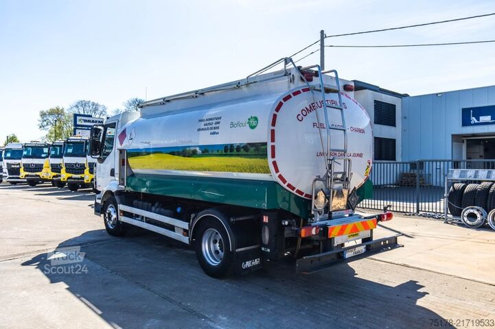Tankwagen RENAULT MIDLUM 270 DXI +ALU 12.000L/4COMP.