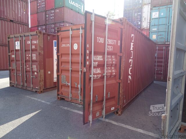 Jūras konteiners  20' DV Seecontainer used Depot Bremen