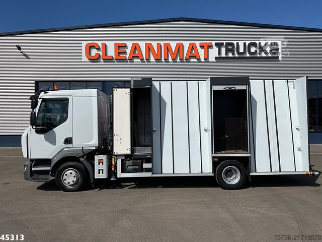 Autokrāna kravas automašīna Renault D 220 Euro 6 Fassi 2,3 Tonmeter laadkraan Just ...