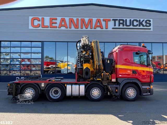 Padrão-SZM Scania G 480 8x2 Fassi 95 Tonmeter ladkraan + Fly-Jib