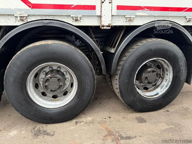 Læsseplatform Volvo FM 420 6x4 BAUSTOFF + KRAN PALFINGER PK18502 SH...