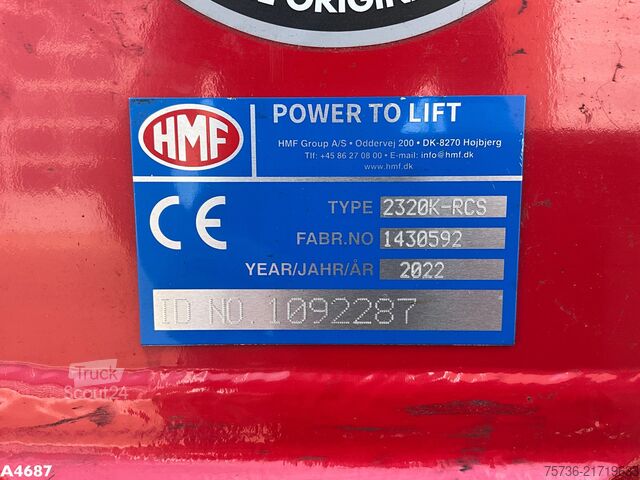 Kran HMF 23 Tonmeter laadkraan New and Unused!