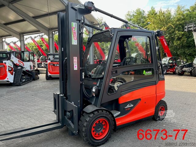 Voorlader vorkheftruck Linde E 50 HL