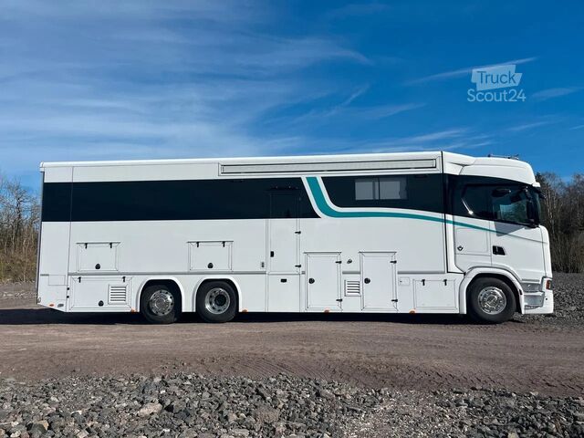 Scania S590 V8 6x2 Karavan / Motorhome - Yeni 2025 - Garaj - Kayar bölme - Scania S590 V8 6x2 Camper / Motorhome - New 2025 - Gar...