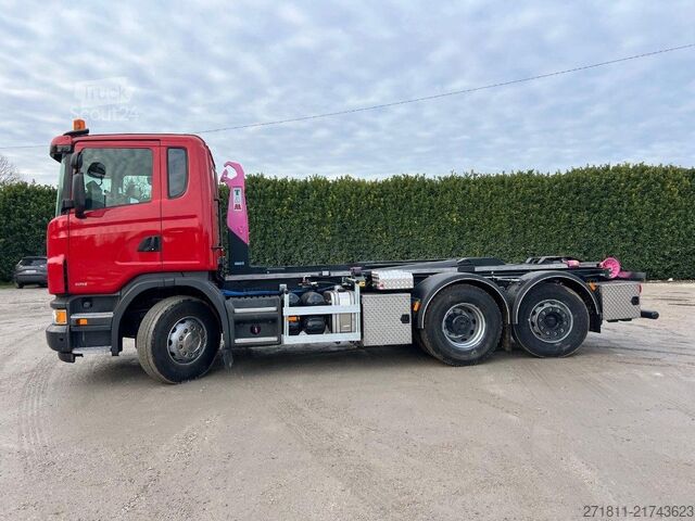 Kamion s kipom s pomičnim kontejnerom SCANIA SCANIA G440 SCARRABILE 6X2