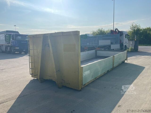 Conteneur à benne amovible  CONTAINER SCARRABILE USATO A PIANALE CON SPONDE