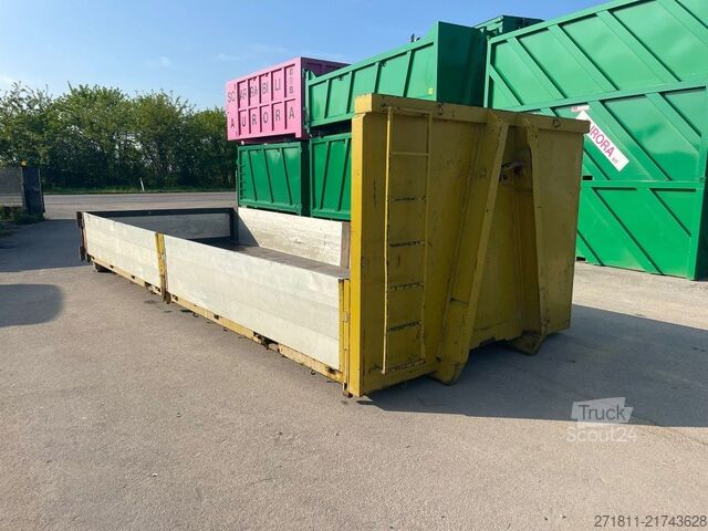 Conteneur à benne amovible  CONTAINER SCARRABILE USATO A PIANALE CON SPONDE