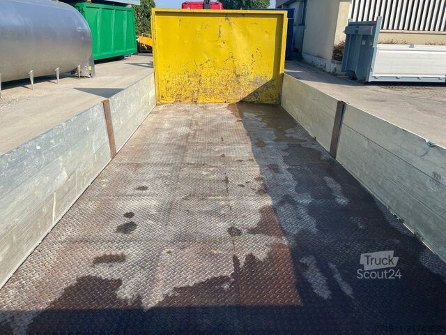 Conteneur à benne amovible  CONTAINER SCARRABILE USATO A PIANALE CON SPONDE