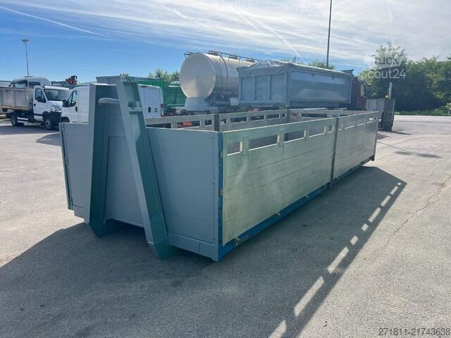 Conteneur à benne amovible  CONTAINER SCARRABILE USATO A PIANALE CON SPONDE