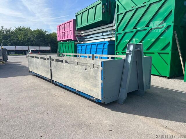 Conteneur à benne amovible  CONTAINER SCARRABILE USATO A PIANALE CON SPONDE