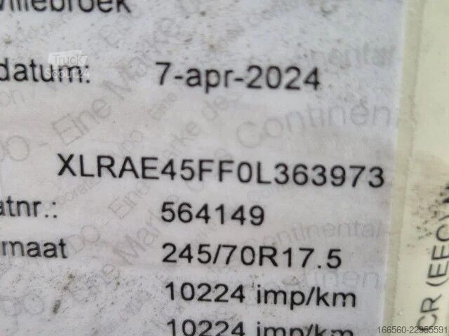 Gesloten bak DAF LF 45 180