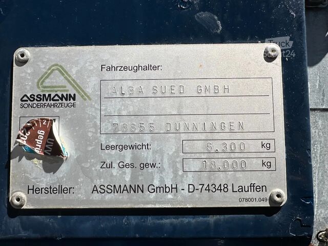 Tank Diversen ASSMANN SAUG / DRUCK CHEMIE V4A EDELSTAHL