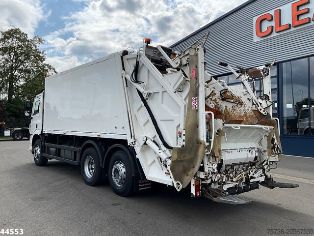 Véhicule de collecte des déchets DAF FAN CF 330 Euro 6 Haller 25m³