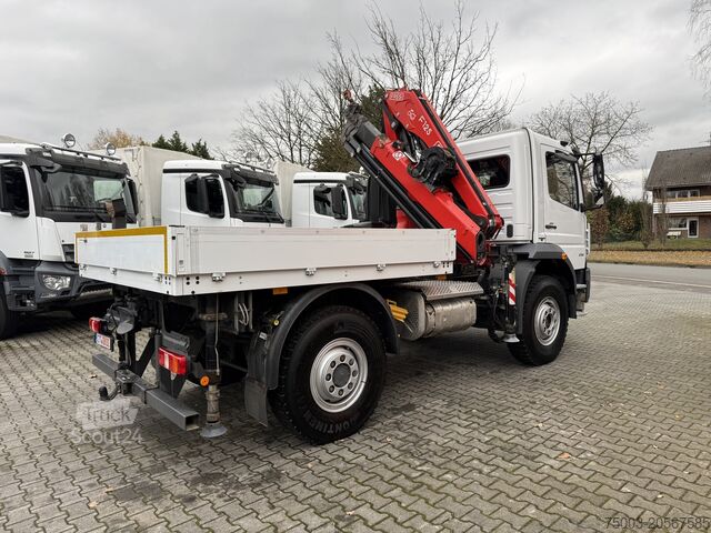Grúa montada en camión Mercedes-Benz Atego 1018 4X4 Fassi F125 bis 19.5 Meter