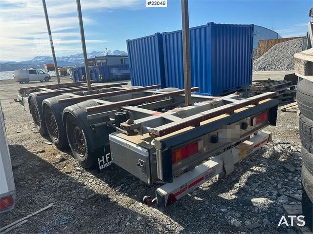 Transport kontenerowy HFR KM 24 3-akslet