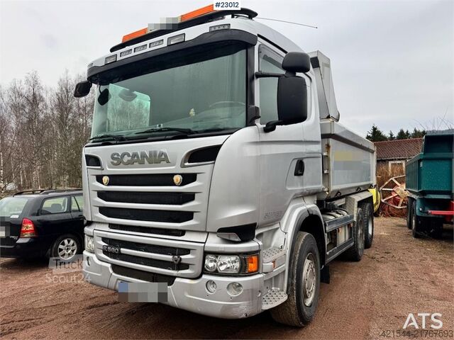 Avfallsbil Scania R560 6x4 Tipper Truck – 285,000 km