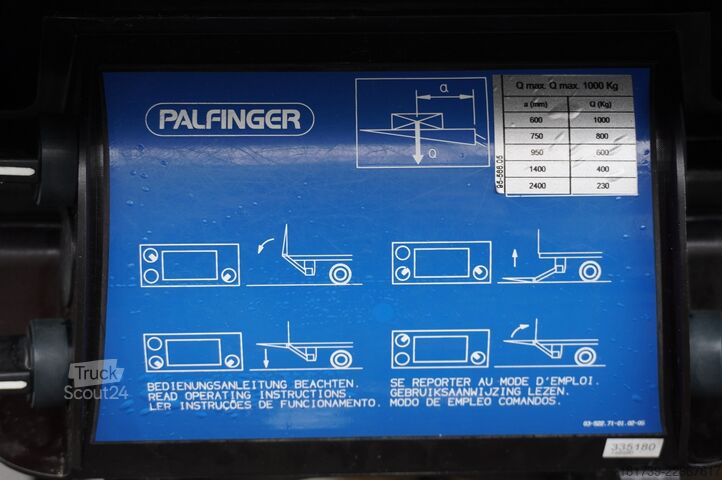Mercedes-Benz Atego 816 4×2 / contenitore Mercedes-Benz Atego 816 E6 4x2 / container / 15 pallet