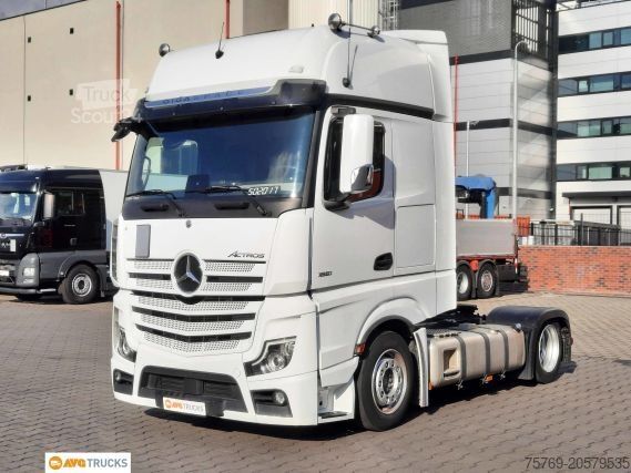 Cabeza tractora de gran volumen MERCEDES-BENZ 1851 LS Actros GigaSpace Öl-Retarder Standklima
