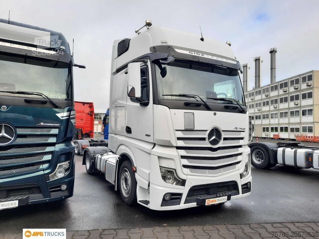 Volumen trækker MERCEDES-BENZ 1851 LS Actros GigaSpace Öl-Retarder Standklima