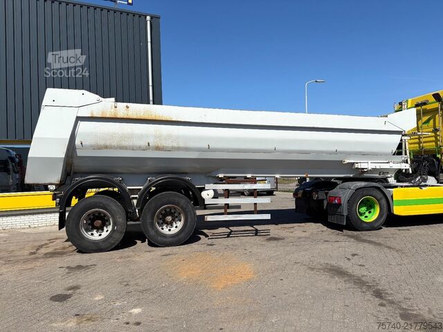 Kipper Kaiser oplegger + 2 x BPW AXLE