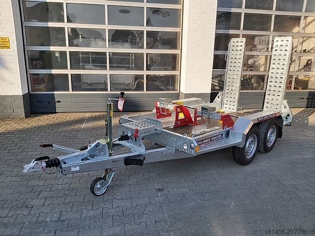 Porte-engins Brian James Trailers Digger Plant 2 2,7 mit Trac Strap Modell Neu