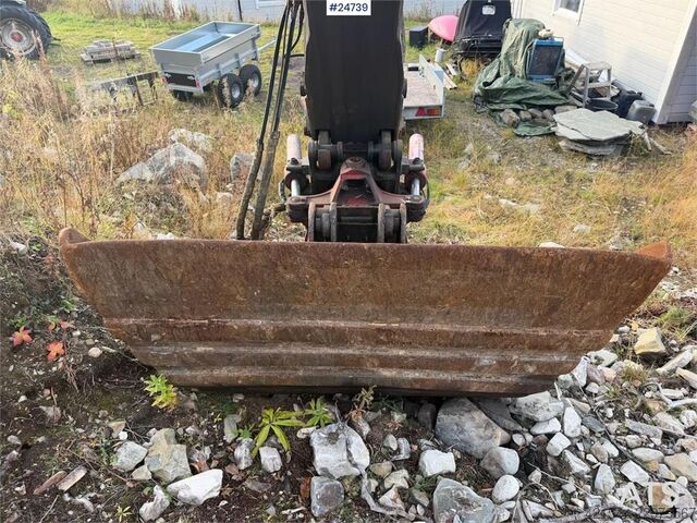  Åkerman EW230 wheeled excavator with two buckets and tiltr