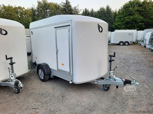 Remorque à bagages Debon Roadster 300 weiß Seitentür verfügbar