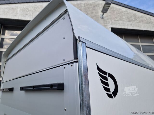 Kofferanhänger Debon Roadster 300 weiß Seitentür verfügbar