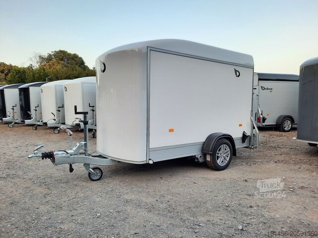 Kofferanhänger Debon Roadster 300 weiß Seitentür verfügbar