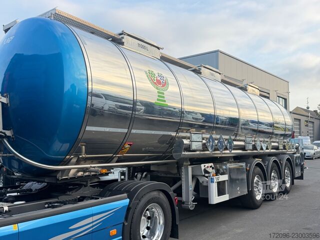 Tankoplegger LAG 0-3-ST Lebensmittel/Food Tank, ADR!, 3-Kammer