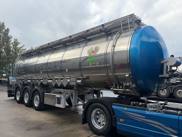 Tankoplegger LAG 0-3-ST Lebensmittel/Food Tank, ADR!, 3-Kammer