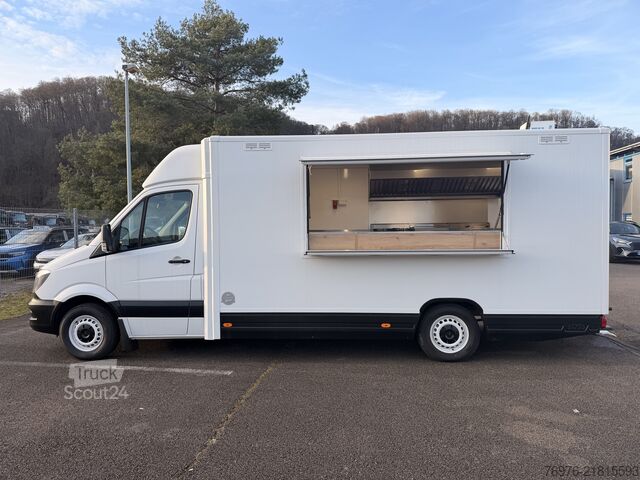 Salgsautomat, Food Truck, Food Truck Mercedes-Benz Foodtruck, Imbisswagen, Food Truck mit neuer Küche und Ausstattung