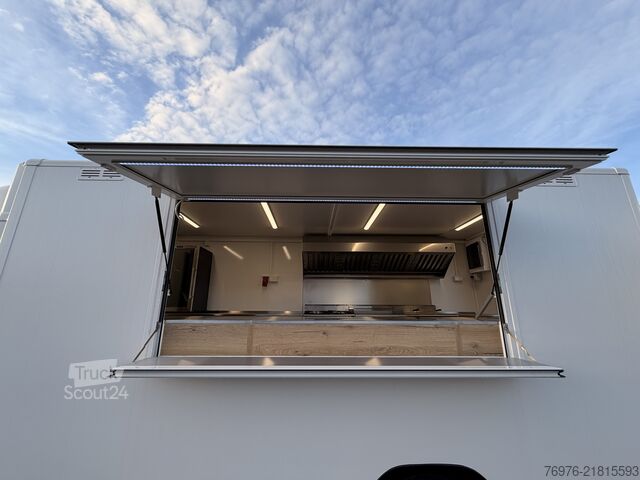 Salgsautomat, Food Truck, Food Truck Mercedes-Benz Foodtruck, Imbisswagen, Food Truck mit neuer Küche und Ausstattung