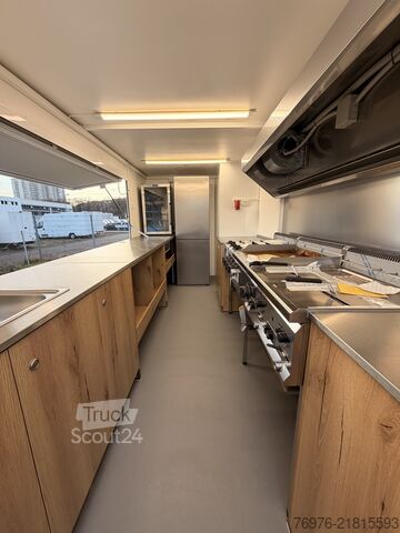 Salgsautomat, Food Truck, Food Truck Mercedes-Benz Foodtruck, Imbisswagen, Food Truck mit neuer Küche und Ausstattung