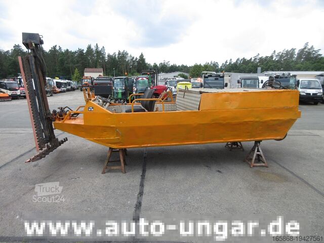 Косить човен Gödde Mähboot O 420 T-Mähbalken + Seitenmäher