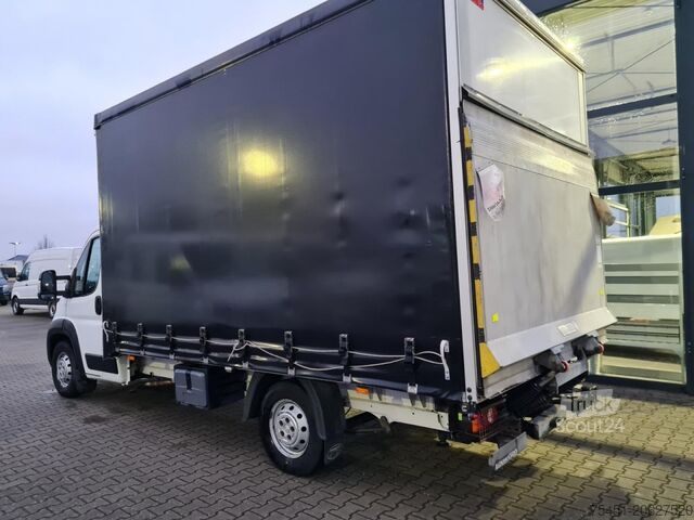 Curtain sider van Peugeot Boxer 35 Pritsche 2x Schiebe Plane LBW L4 KLIMA
