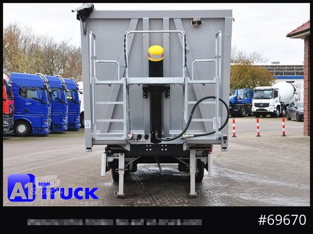 Полуприцеп-самосвал REISCH RHKS, Alu-Kippmulde 52m³, Kombitüren, Alufelgen, Liftachse,