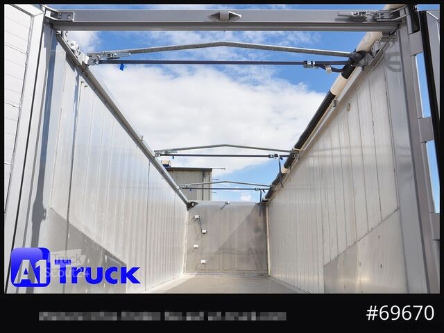 Semi-reboque basculante REISCH RHKS, Alu-Kippmulde 52m³, Kombitüren, Alufelgen, Liftachse,