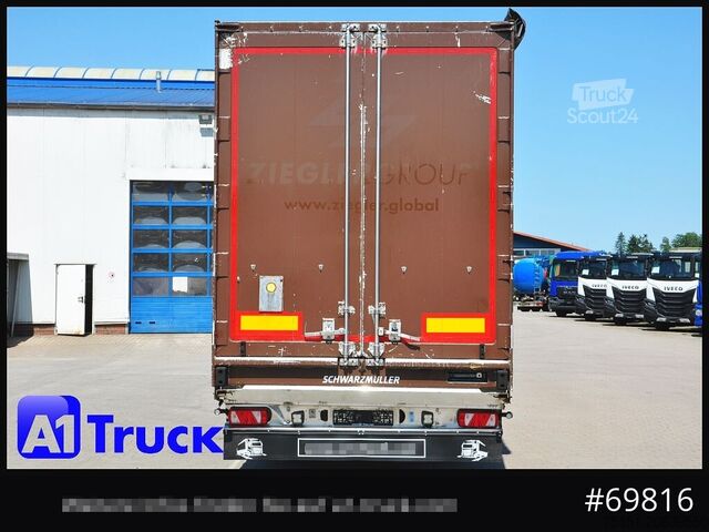 Auflieger mit Walkingfloor SCHWARZMUELLER Vollalu, 90m³, 7620 Kg, Lift CF 8mm,