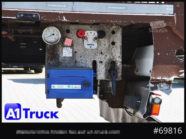 Auflieger mit Walkingfloor SCHWARZMUELLER Vollalu, 90m³, 7620 Kg, Lift CF 8mm,