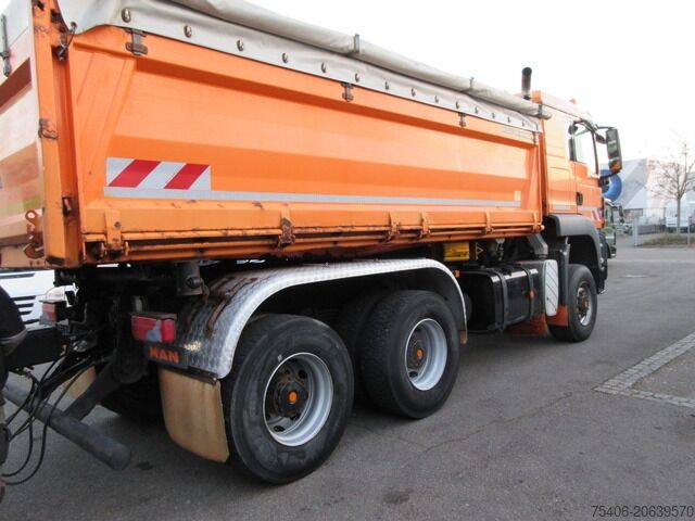 Camion basculante trilateral man TGS 26.400 BB 6x6 Dreiseitenkipper, Bordmatic
