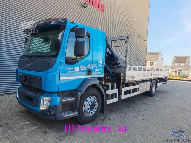 Kranwagen Volvo FL 280 4x2 MKG HLK 120 HP-3 Radio Remote Euro 6!