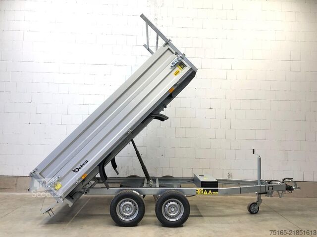 Teherautó Cheval Liberte Debon PW1.2E Lux E-Pumpe BW-Aufsatz Rückwärtskipper